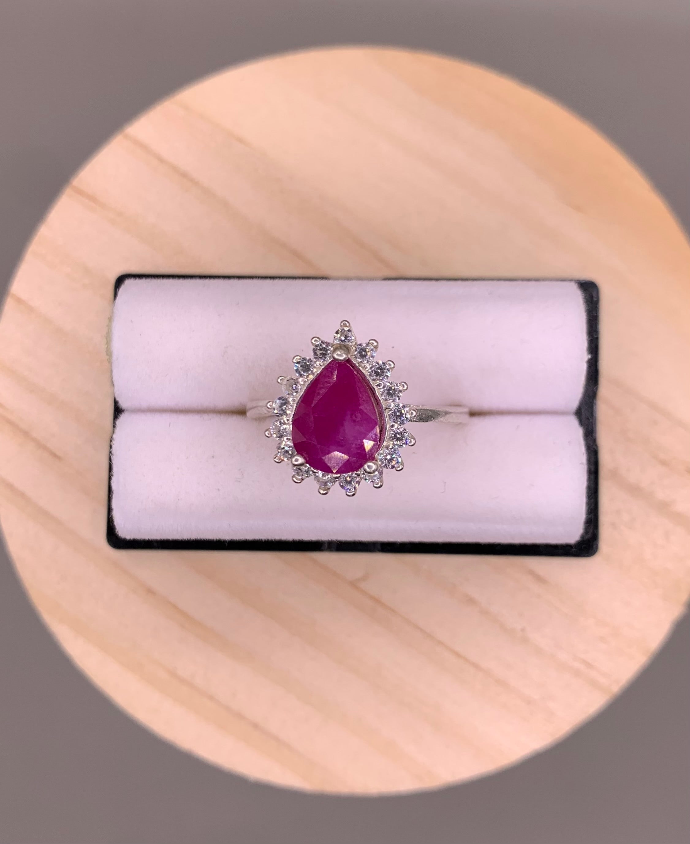 Pink Ruby Ring