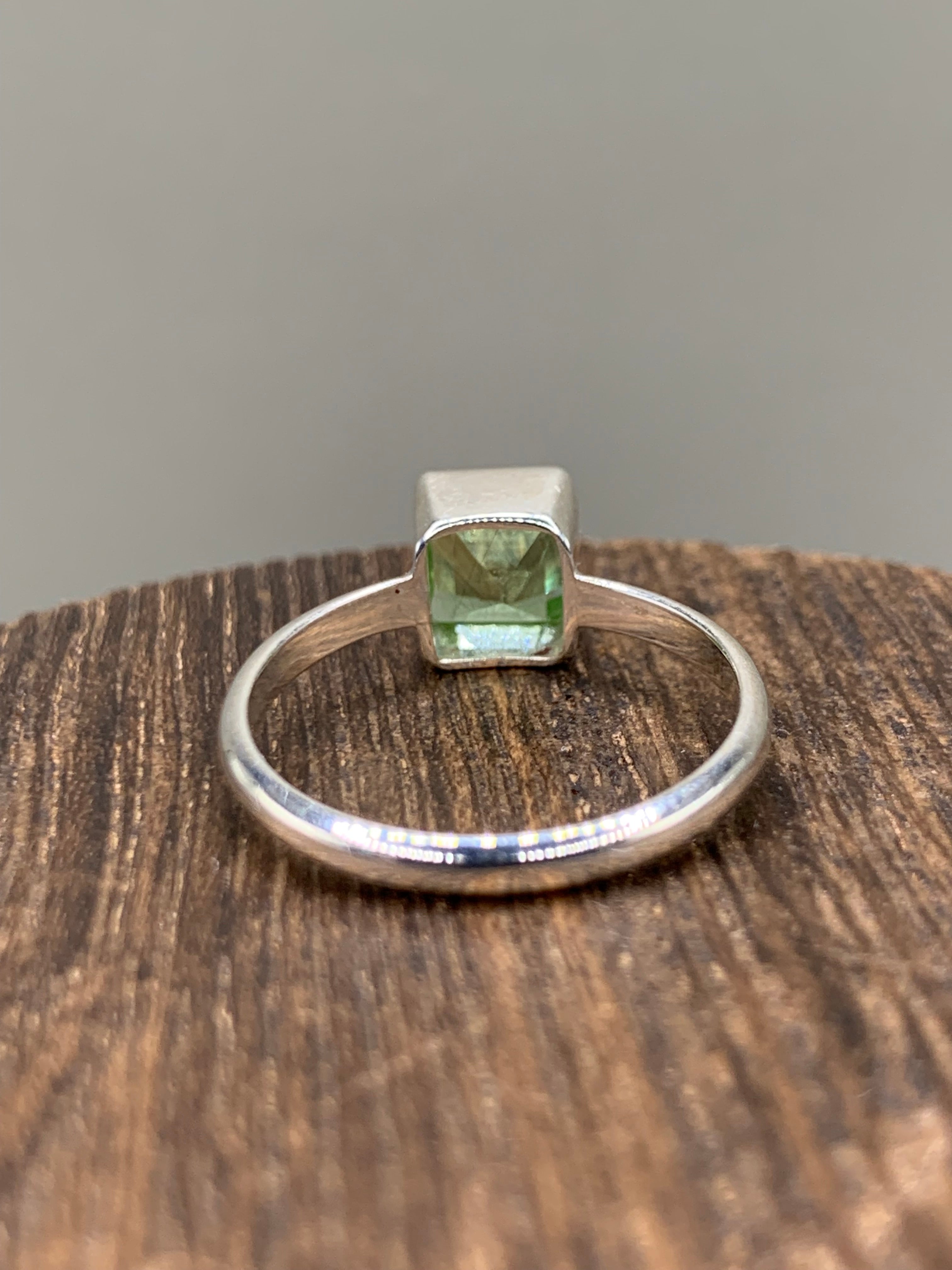 Peridot ring