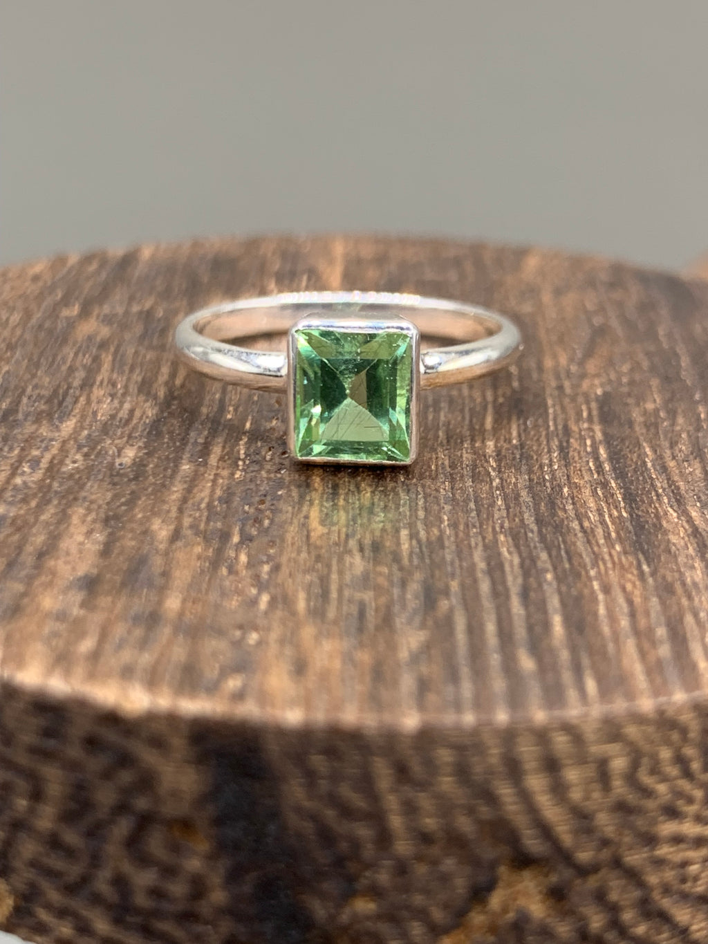 Peridot ring
