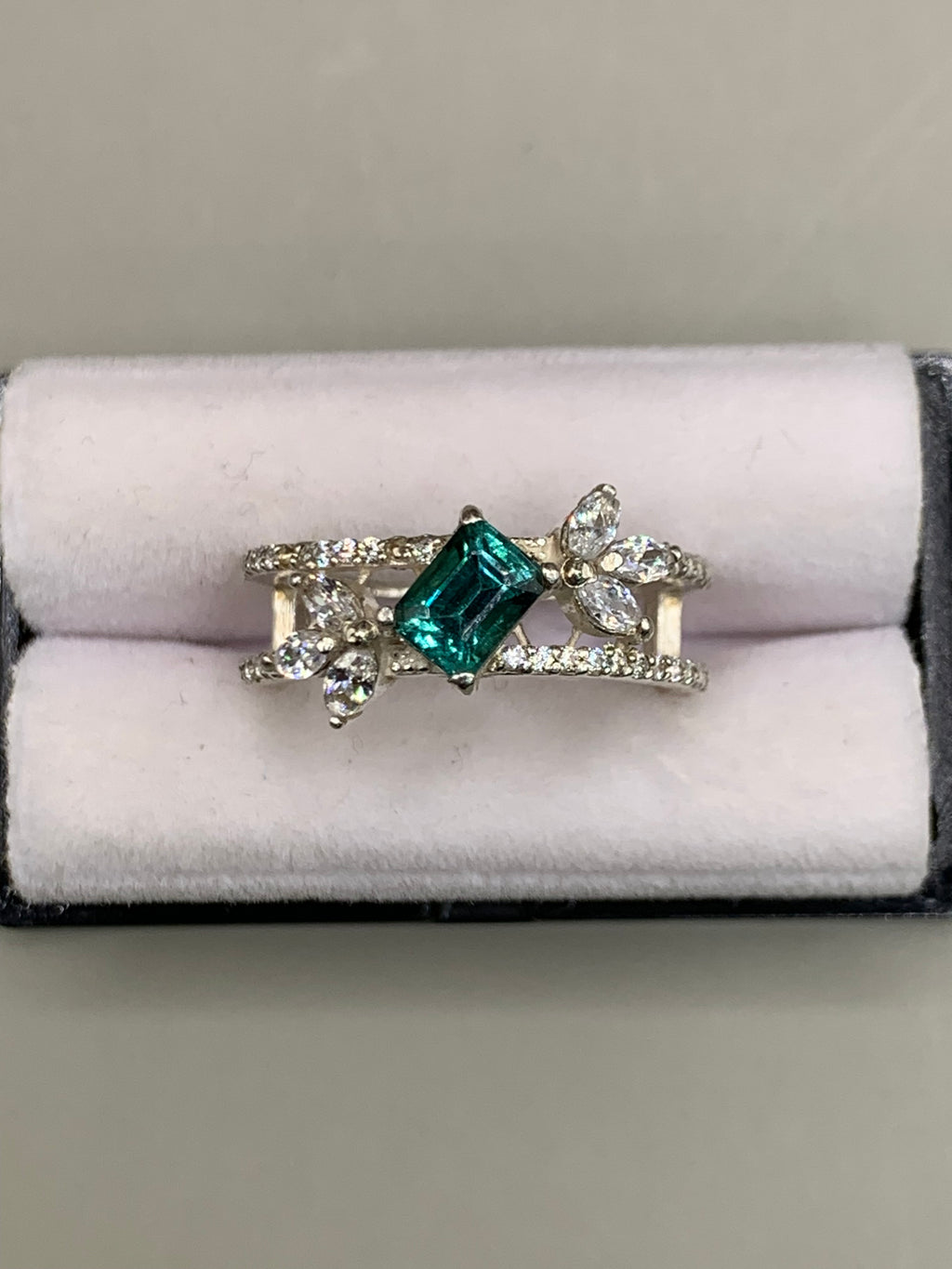 Indicolite Tourmaline ring