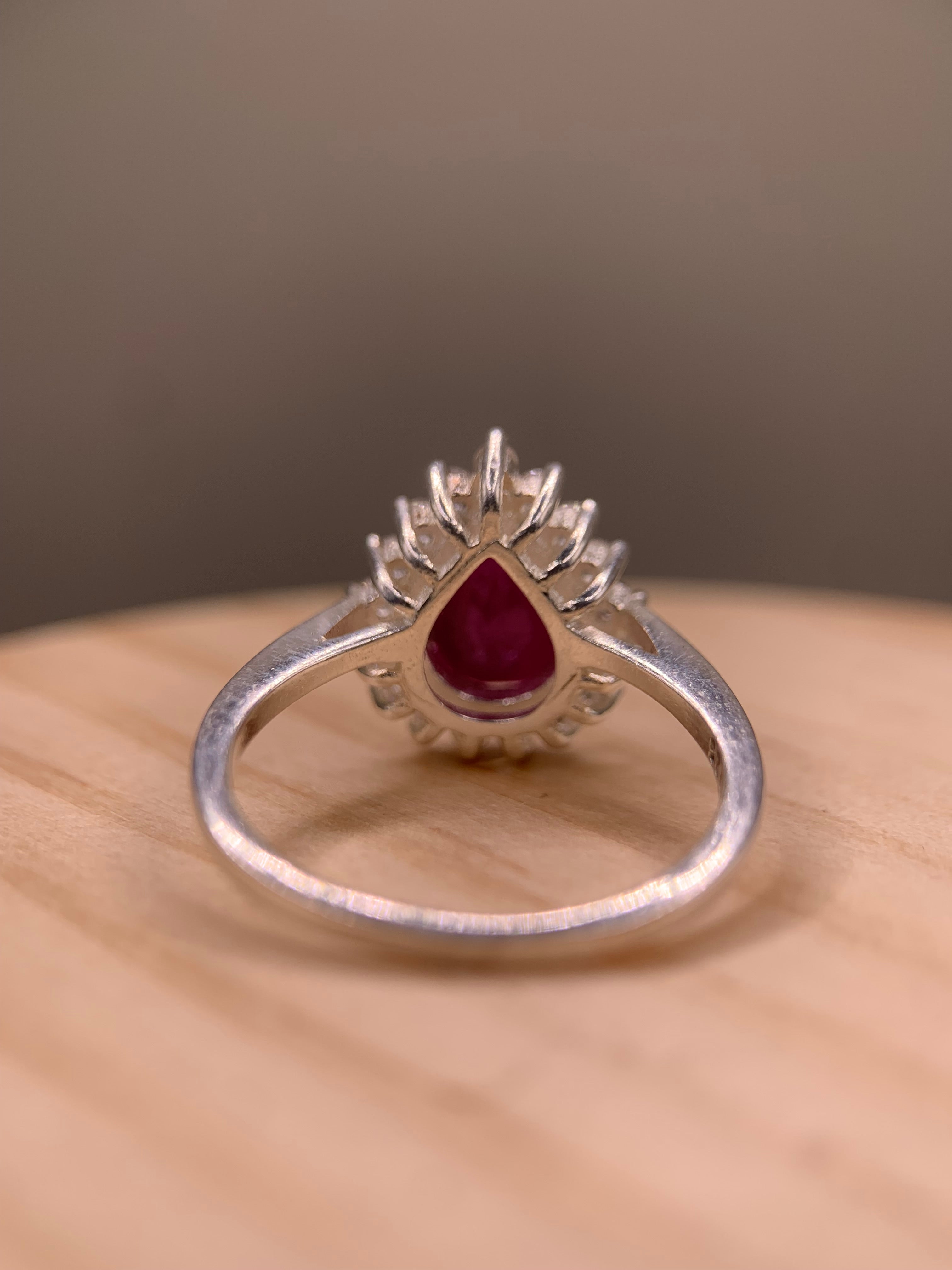 Pink Ruby Ring