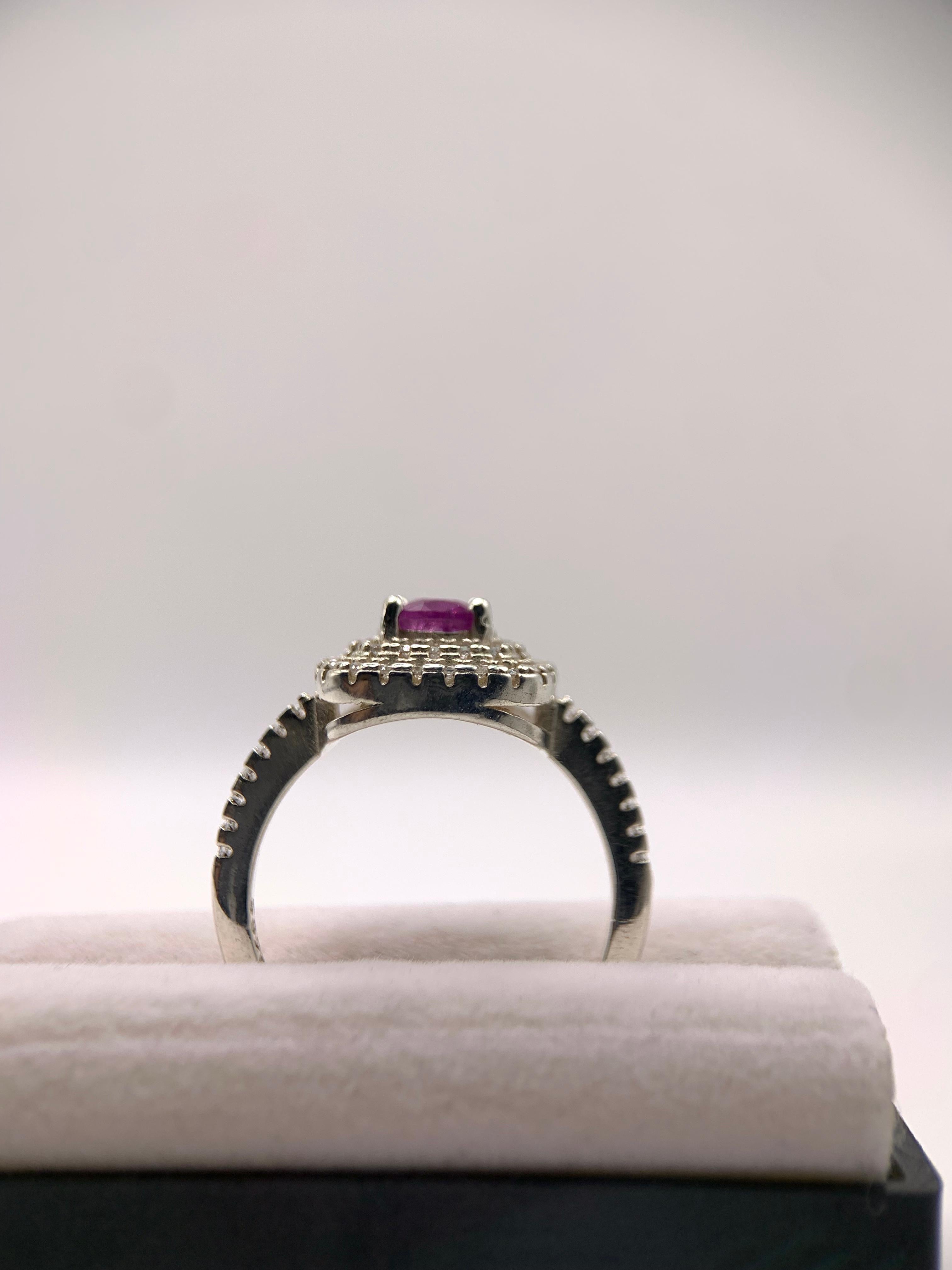 Kashmir Sapphire ring