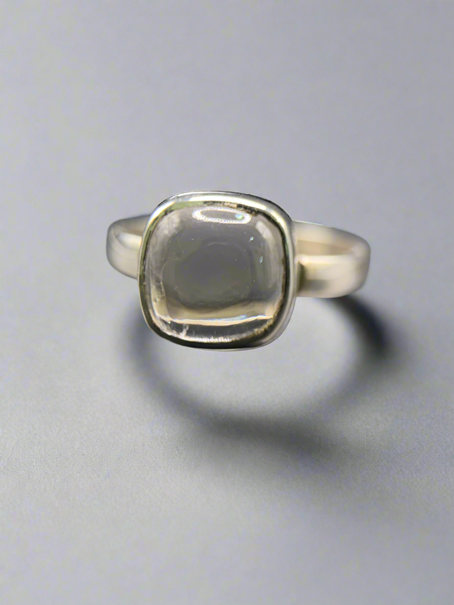 Quartz / Dur-e-Najaf Ring in Silver