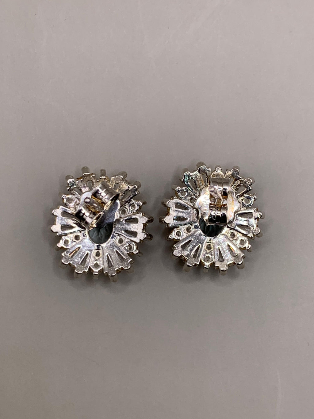 Swiss Topaz Earrings in Silver