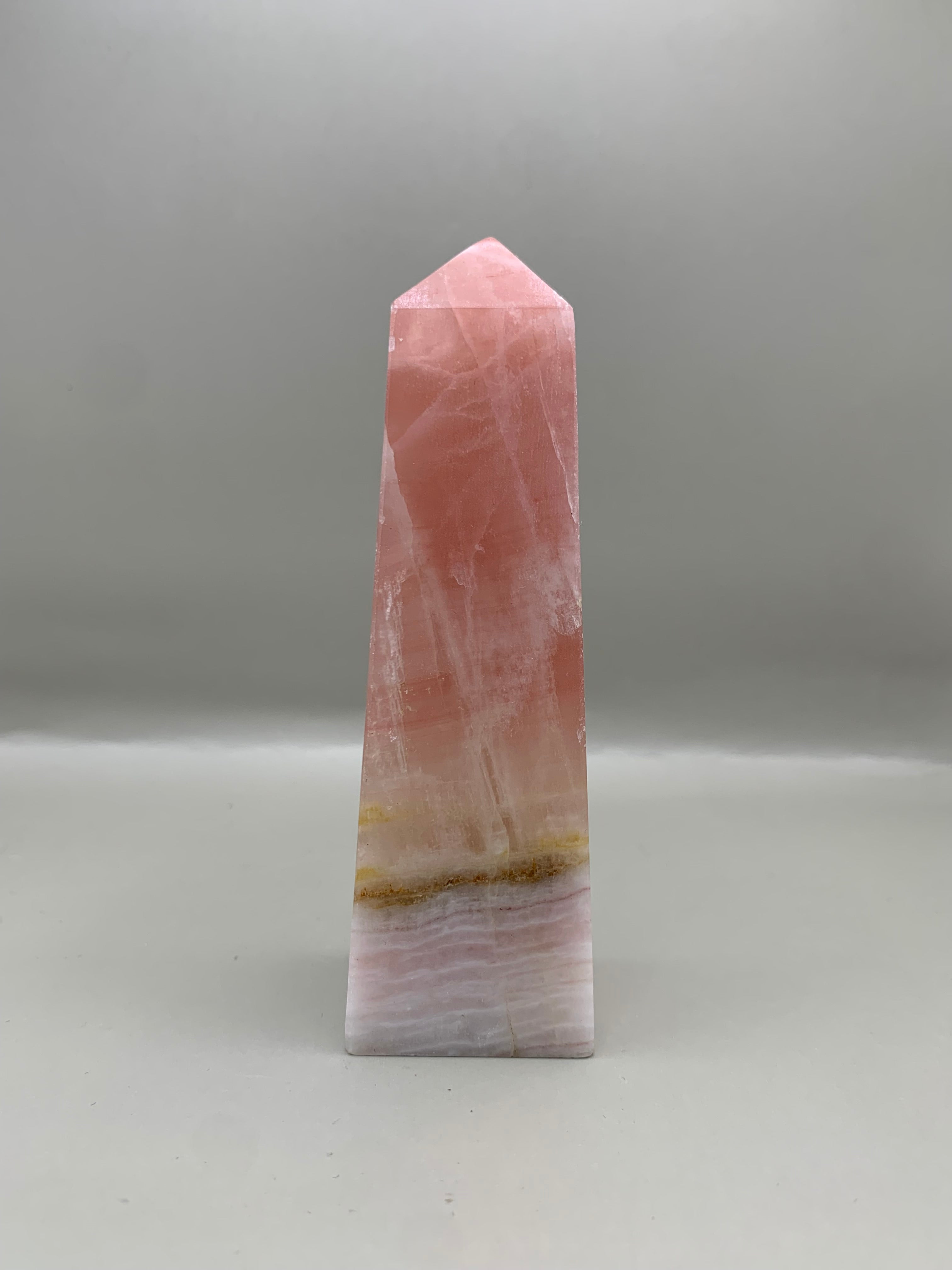 Pink Calcite Tower