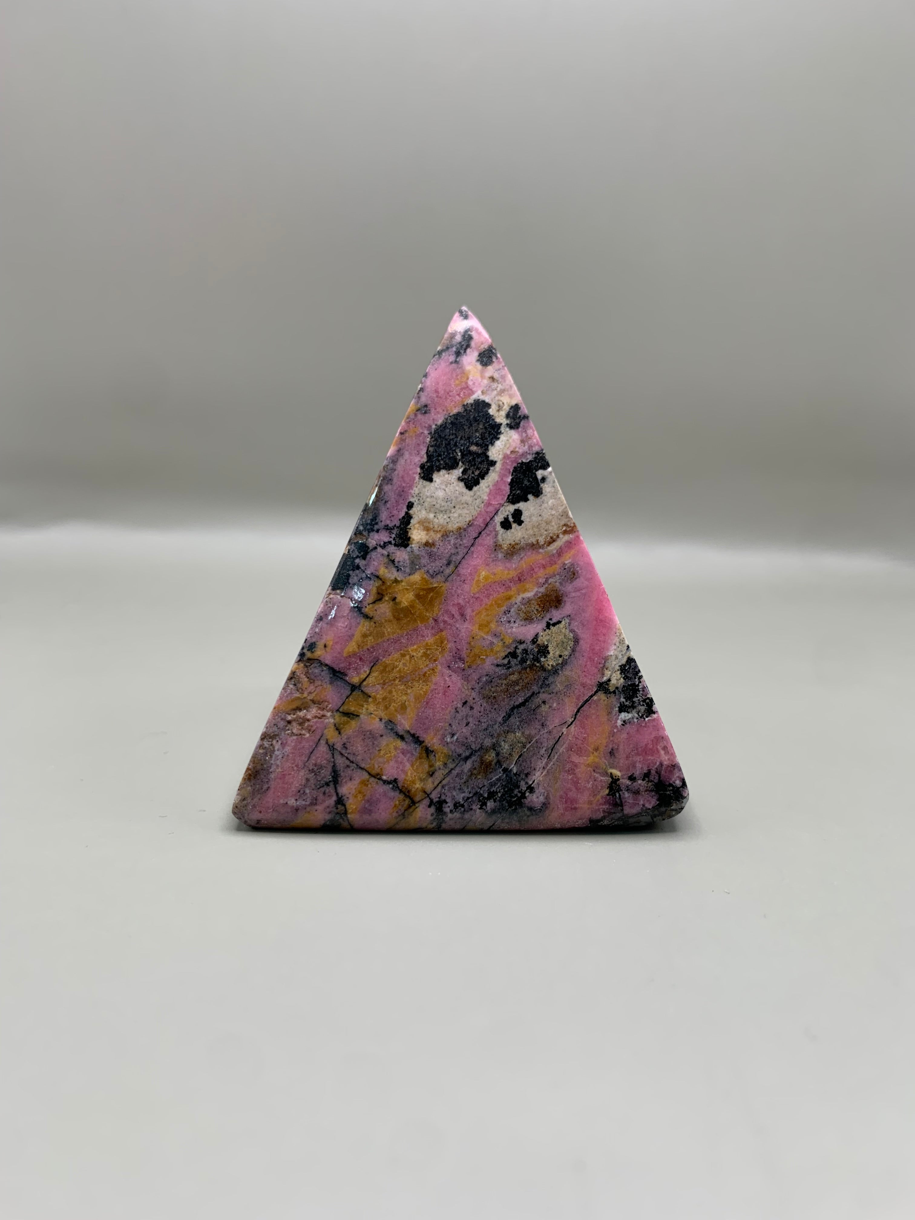 Rhodonite Pyramid