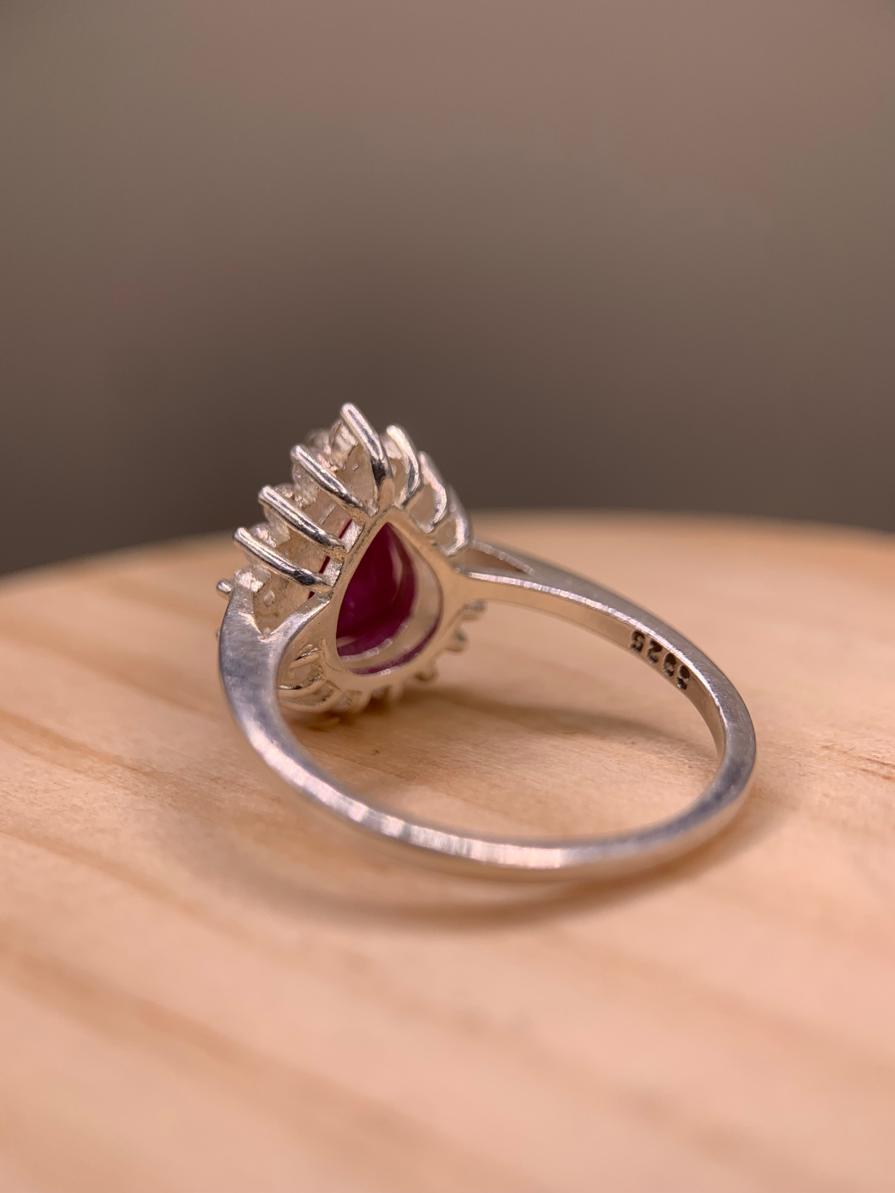 Pink Ruby Ring