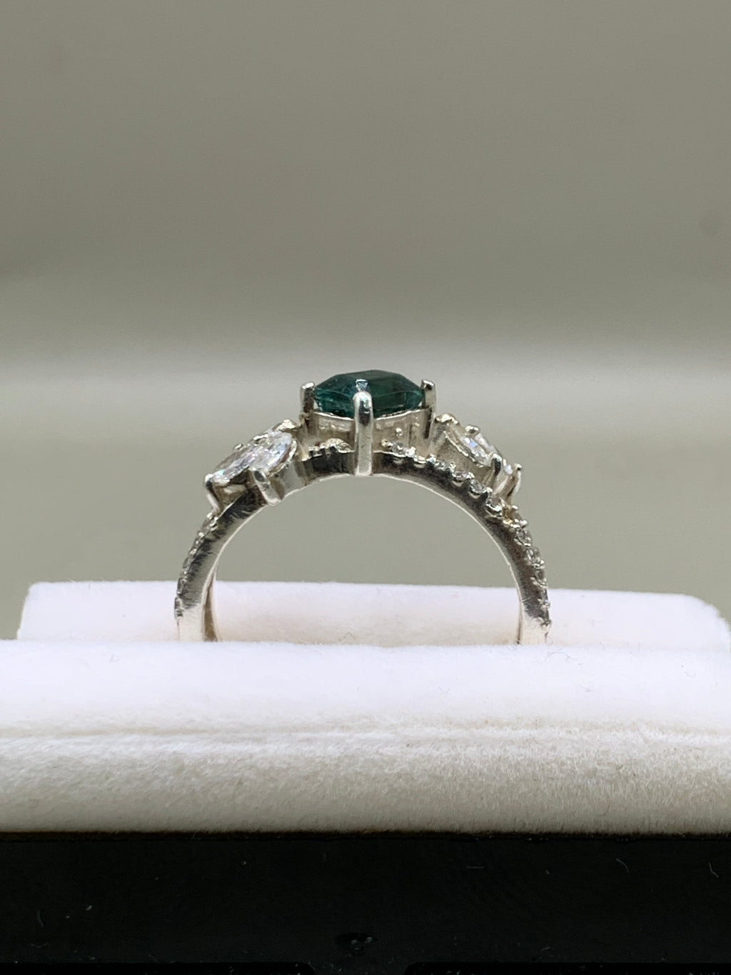 Indicolite Tourmaline ring
