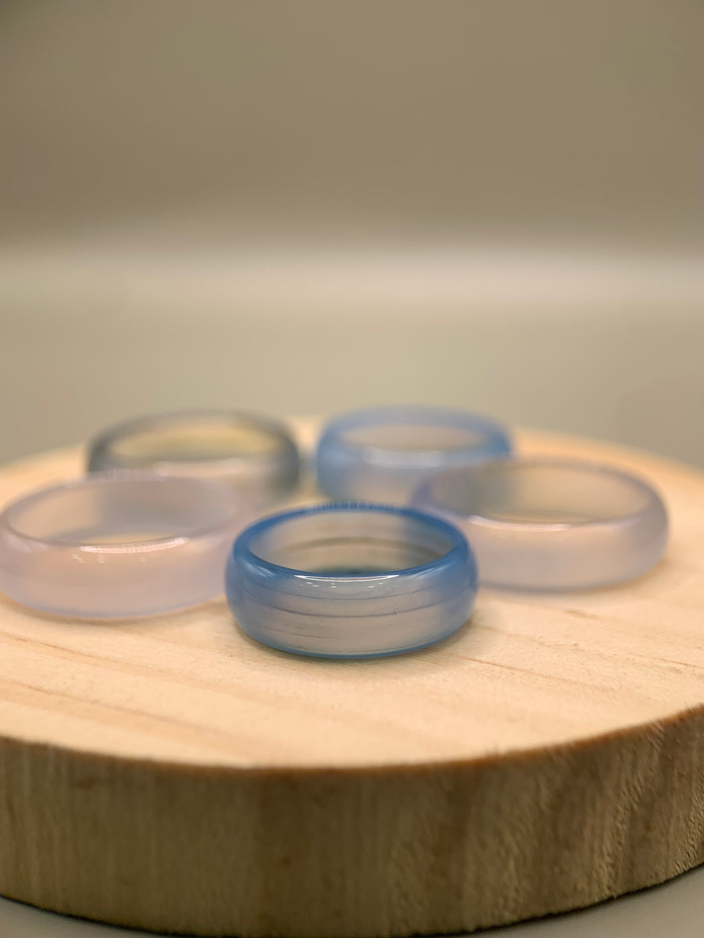Agate / Aqeeq Ring bands