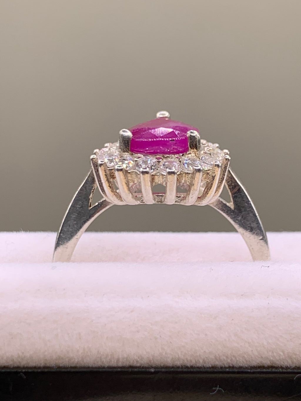 Pink Ruby Ring