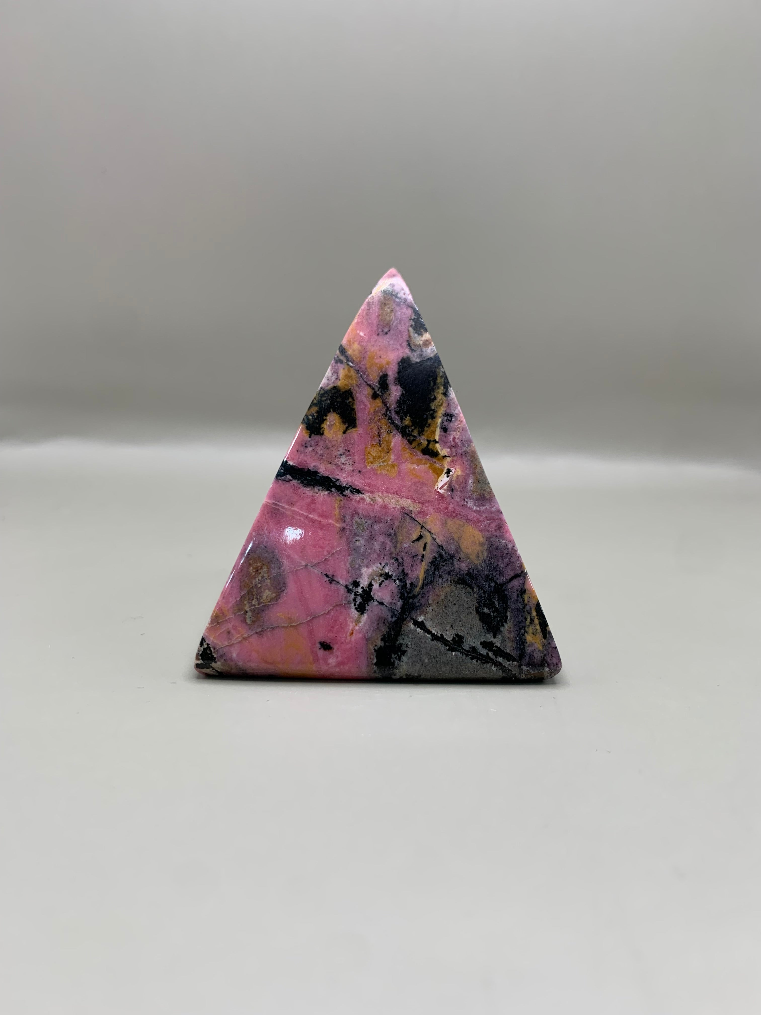 Rhodonite Pyramid