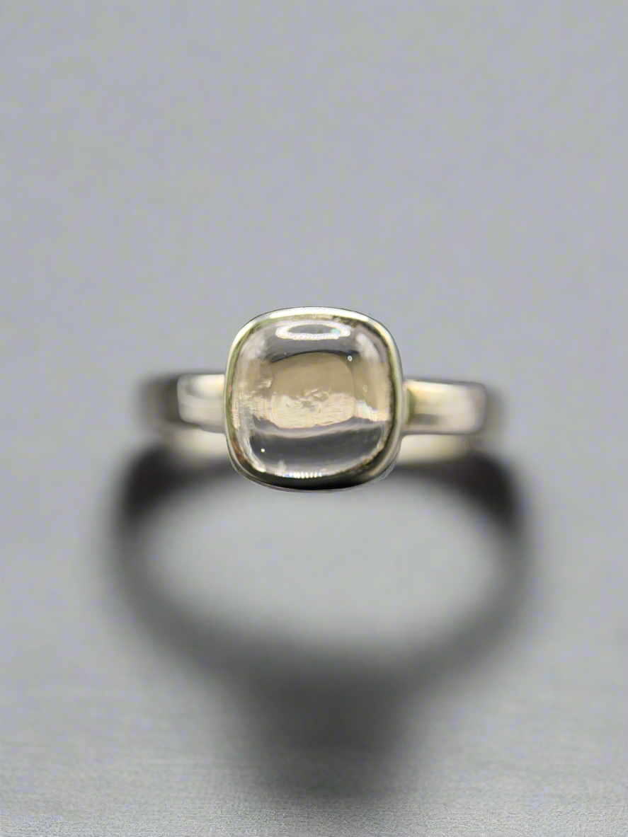 Quartz / Dur-e-Najaf Ring in Silver