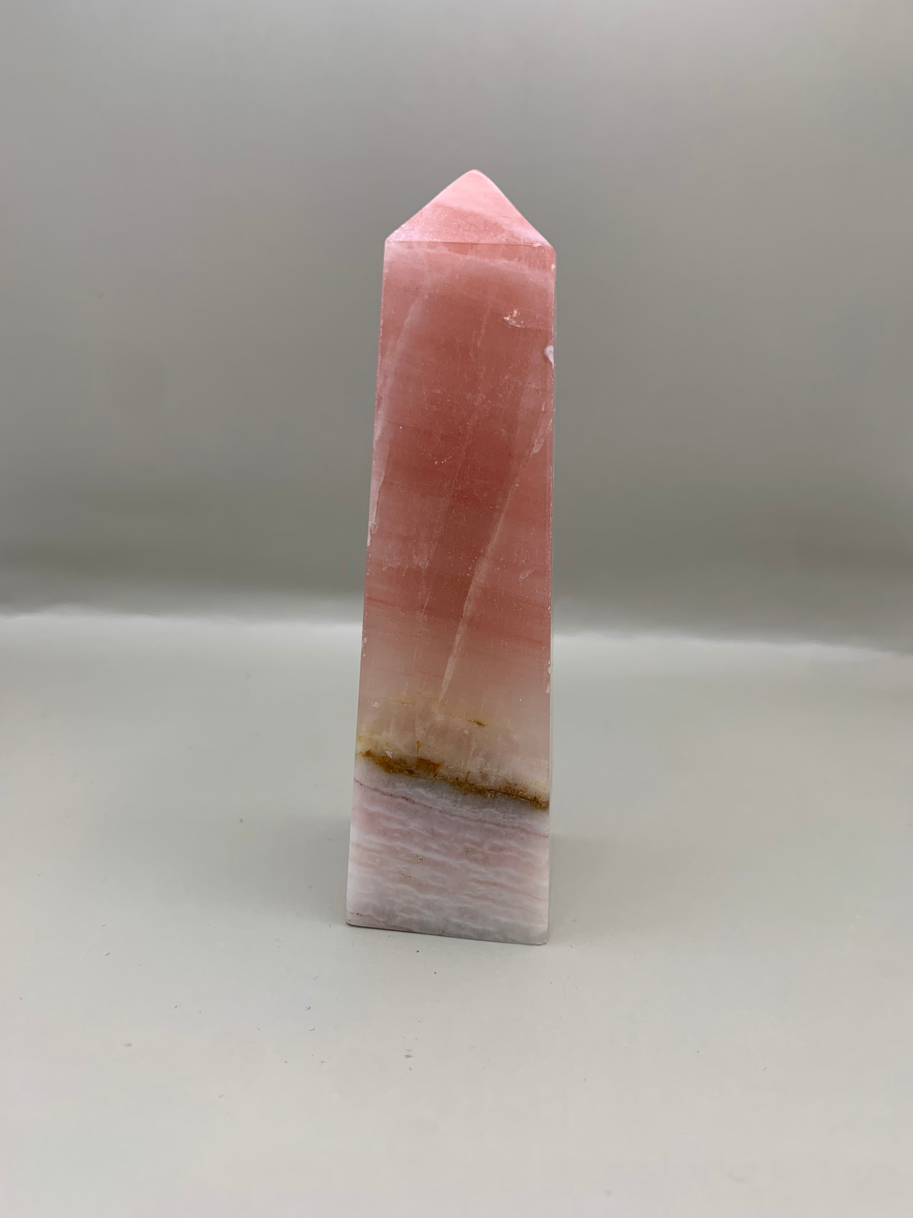 Pink Calcite Tower