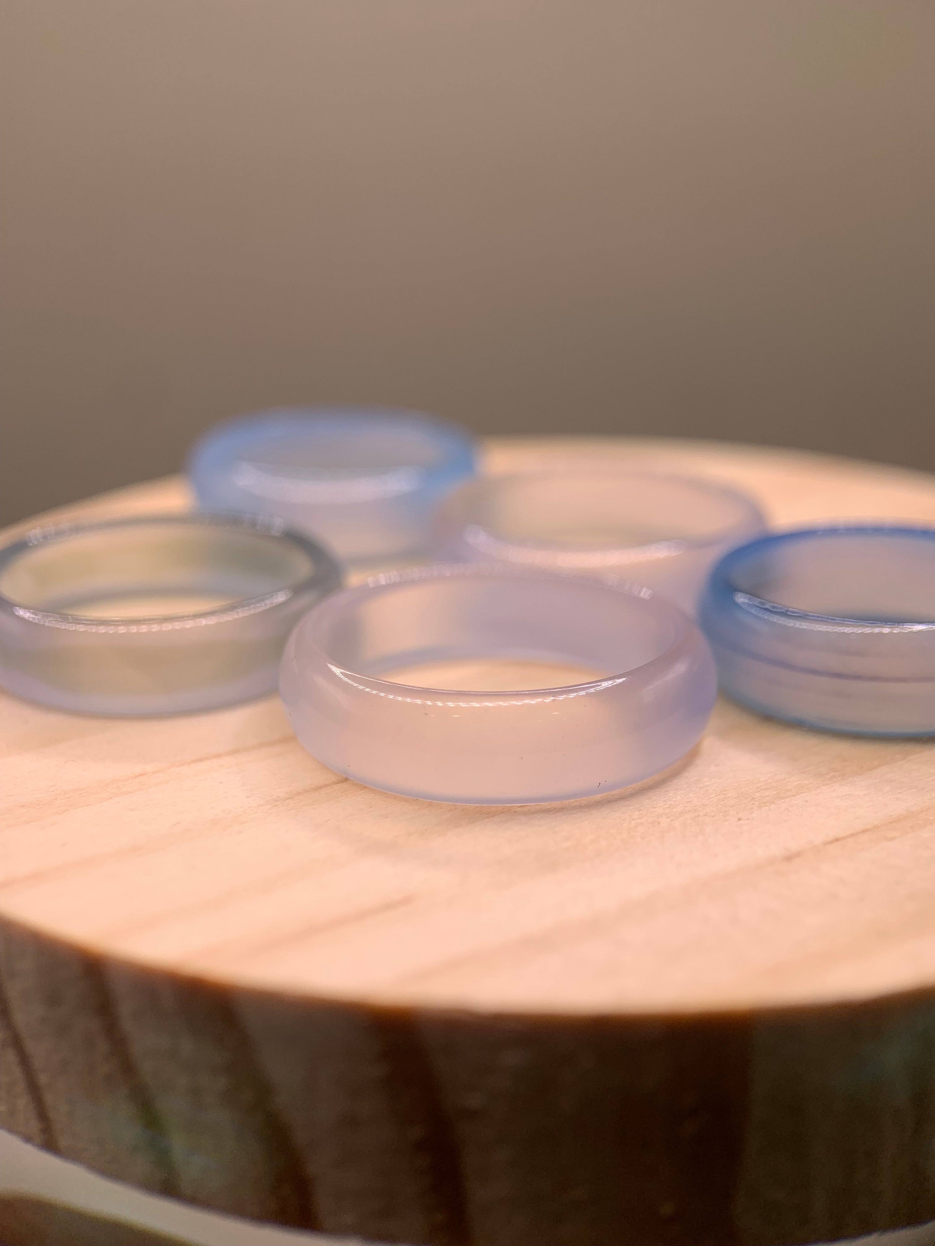 Agate / Aqeeq Ring bands