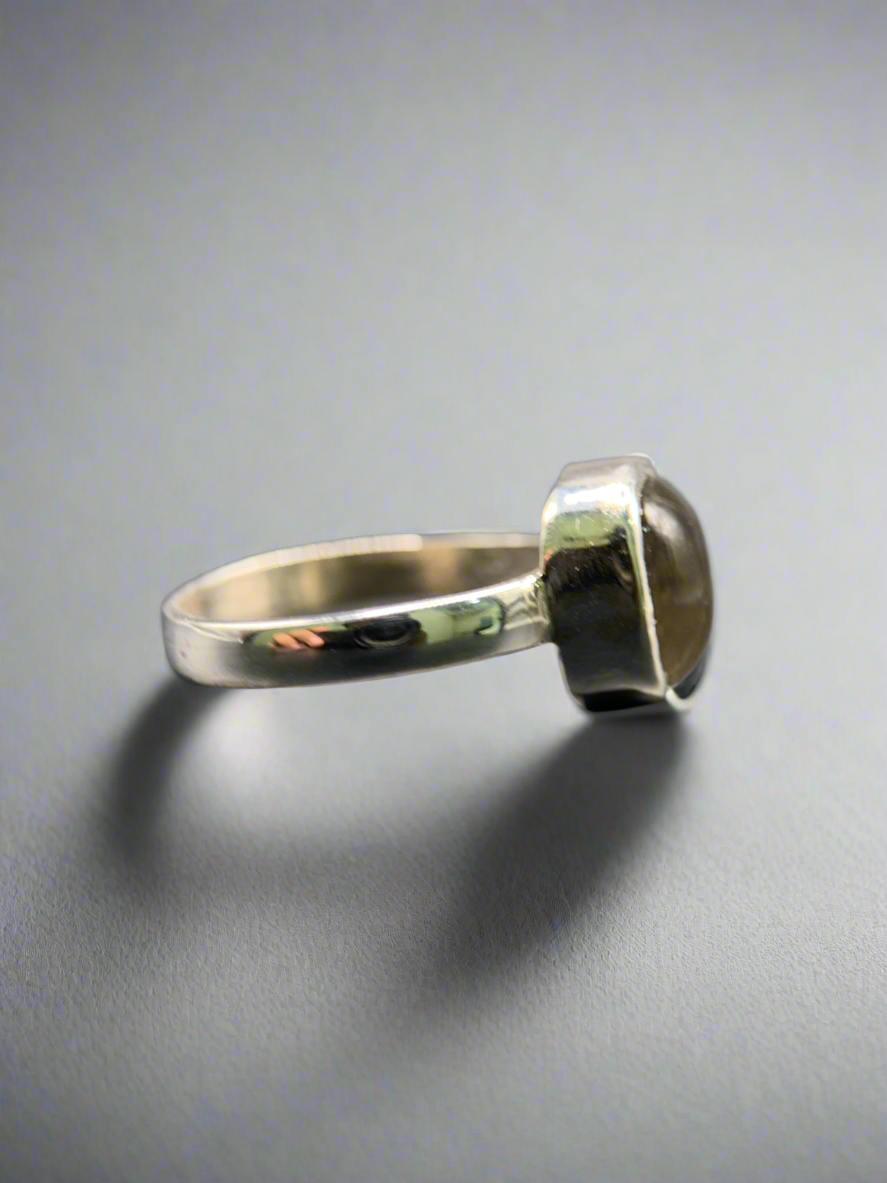 Quartz / Dur-e-Najaf Ring in Silver