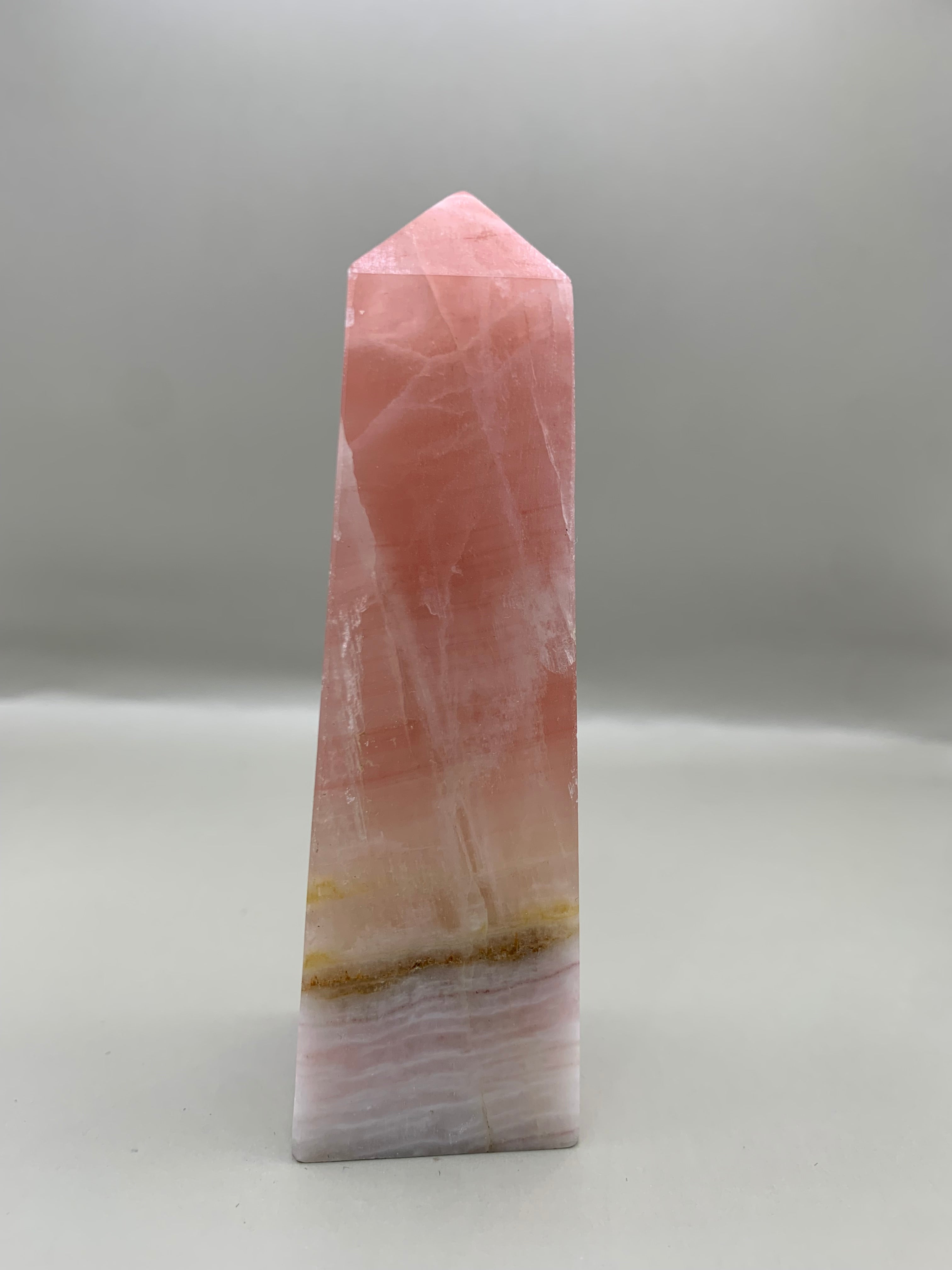 Pink Calcite Tower