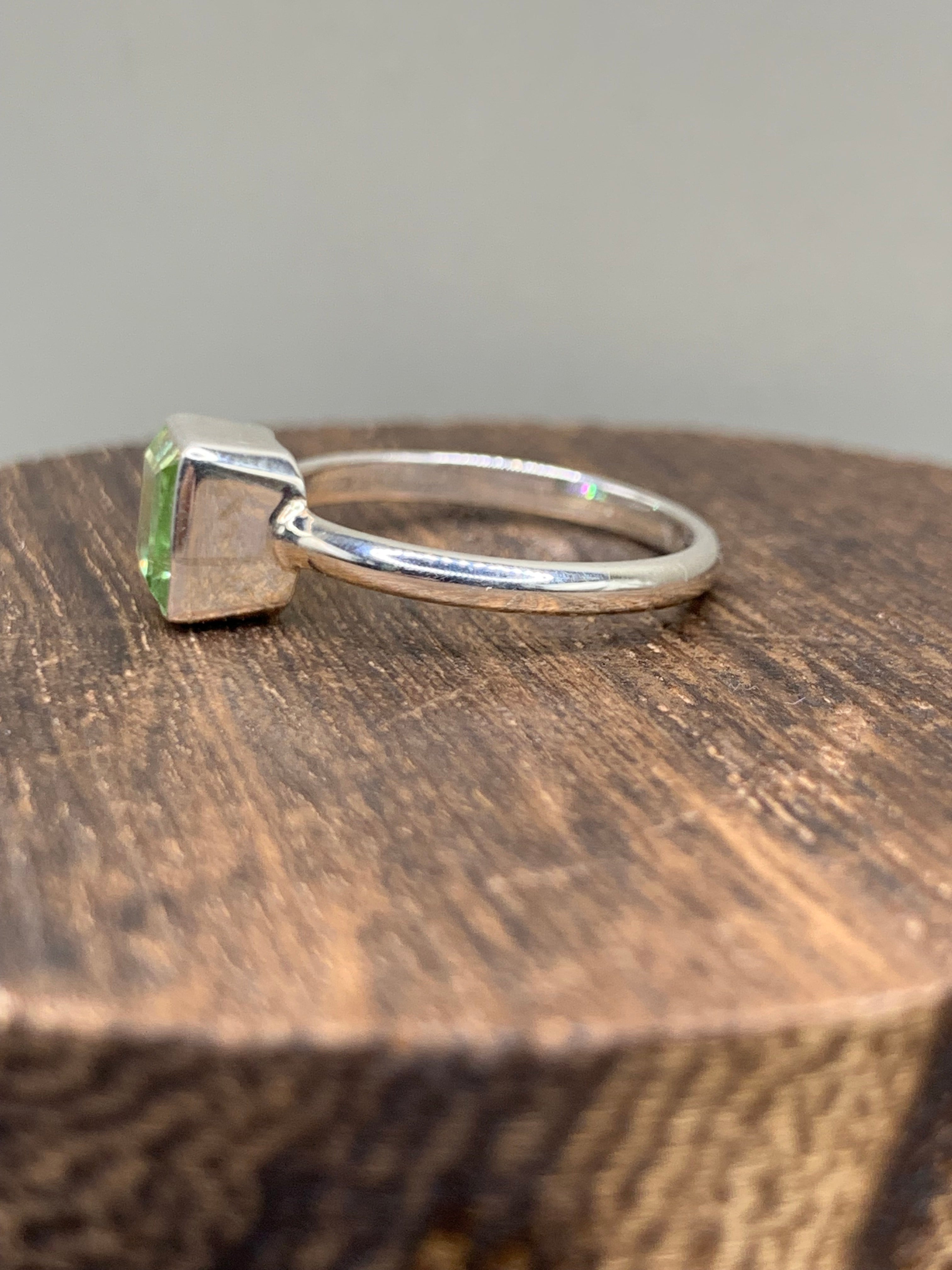 Peridot ring