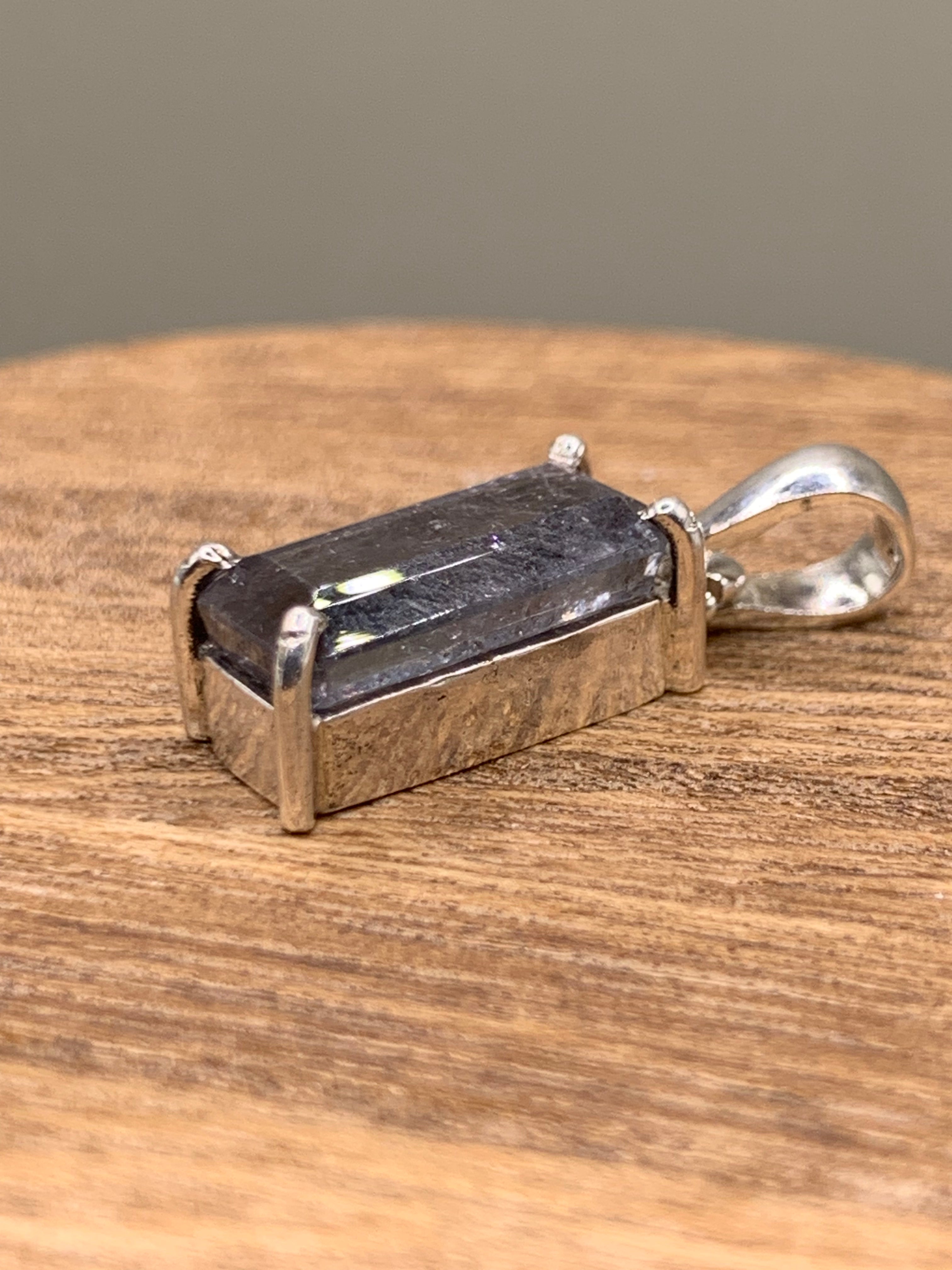 Grey Tourmaline Pendant