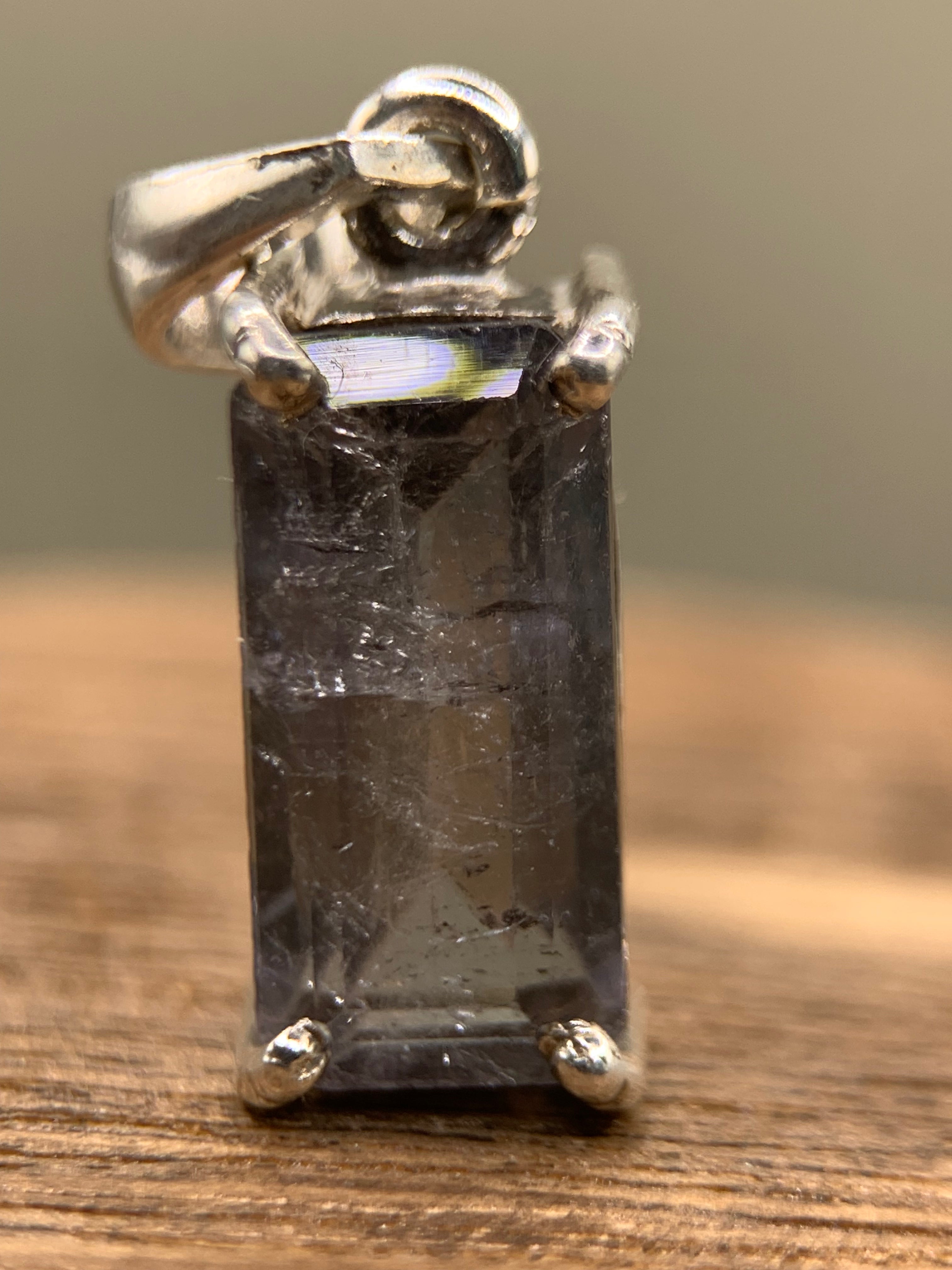 Grey Tourmaline Pendant