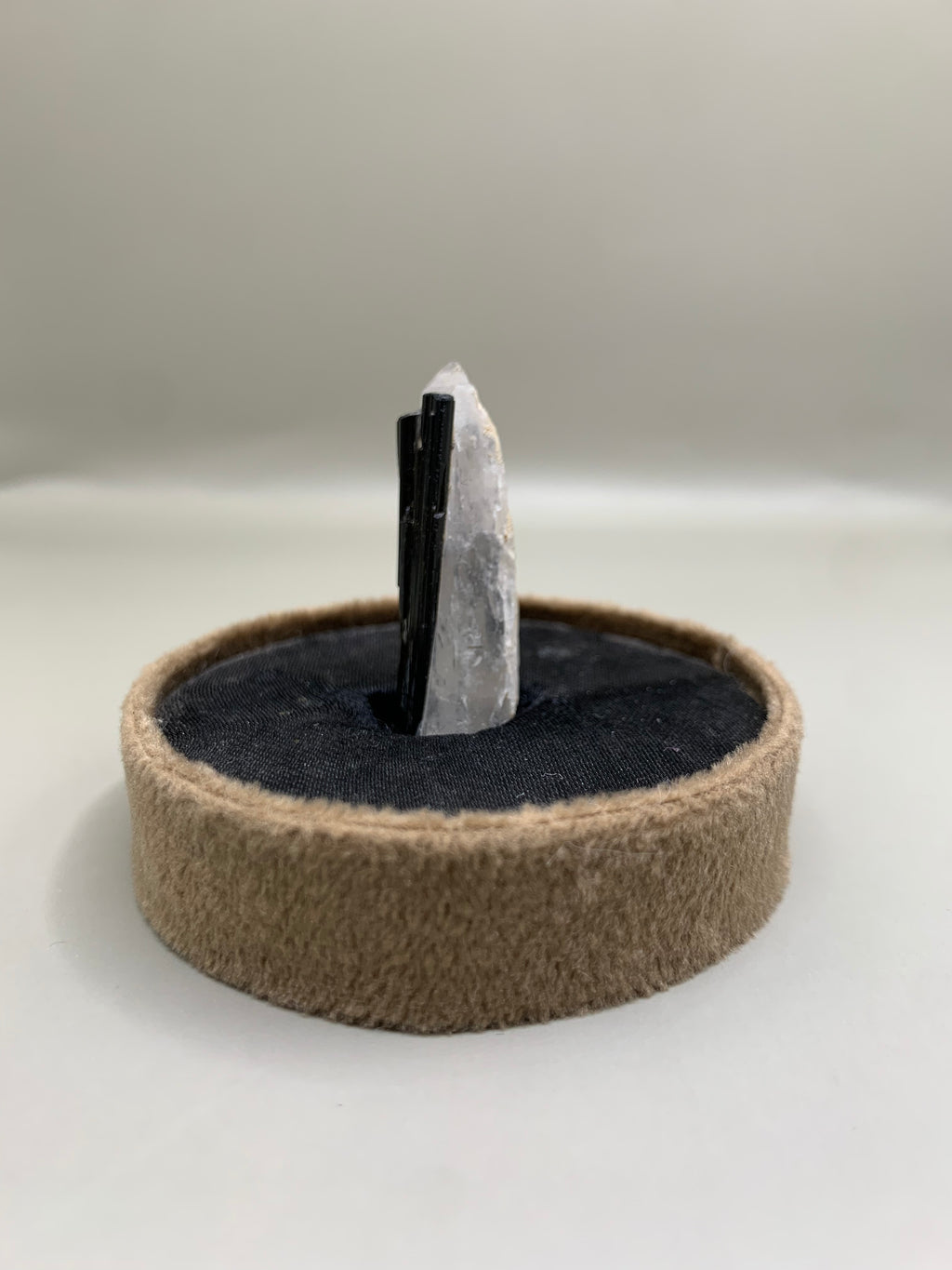 Tourmaline on Quartz