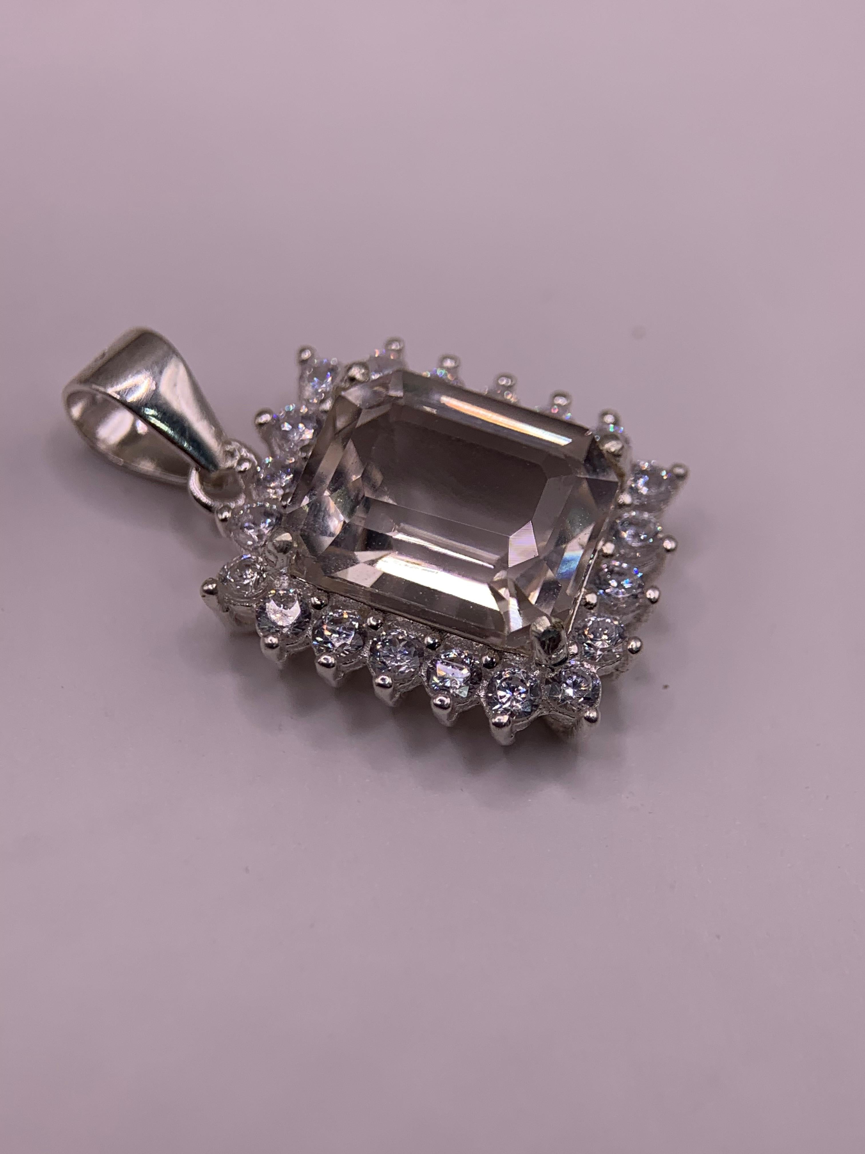Light Brown Topaz Pendant