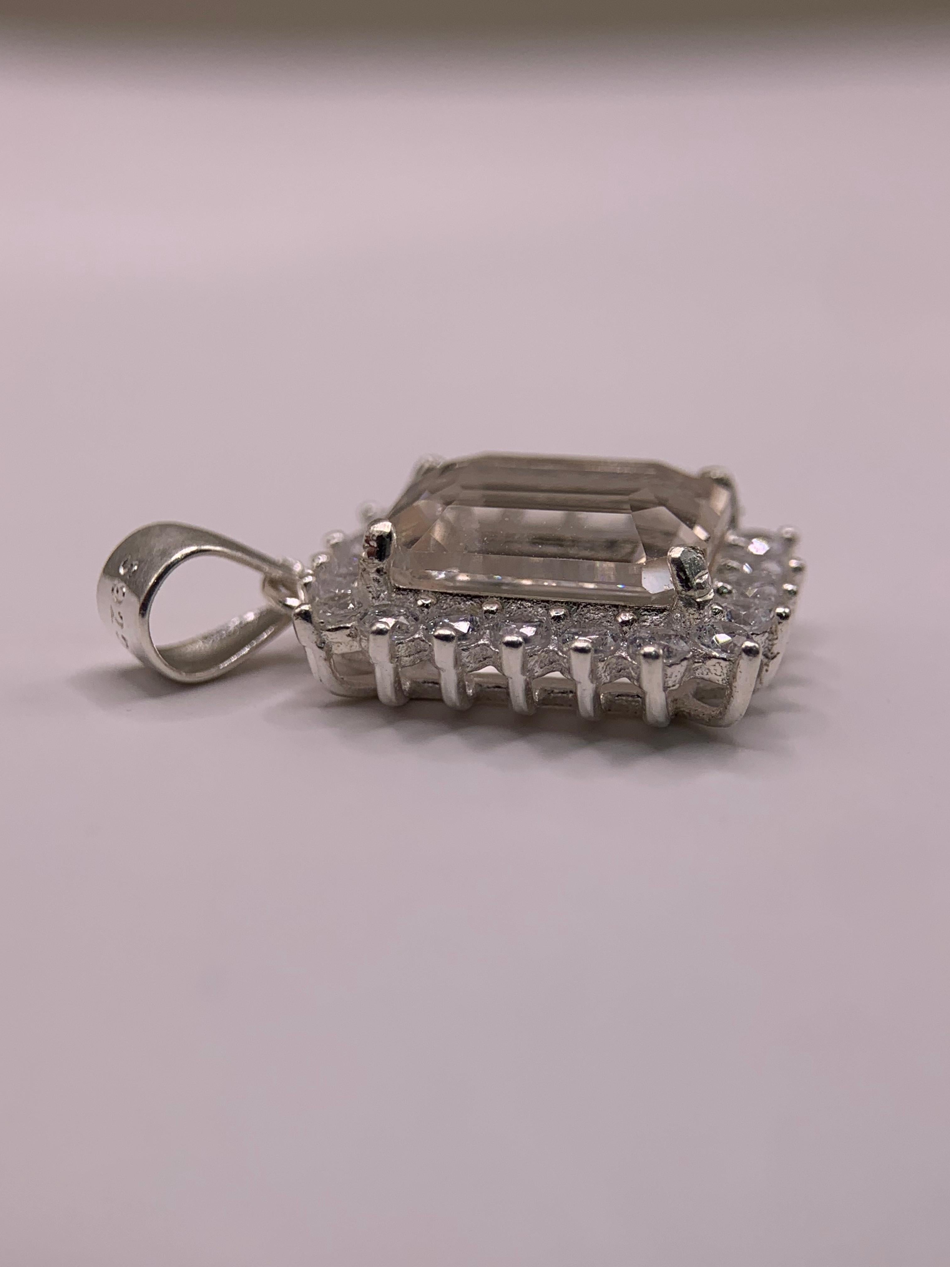 Light Brown Topaz Pendant