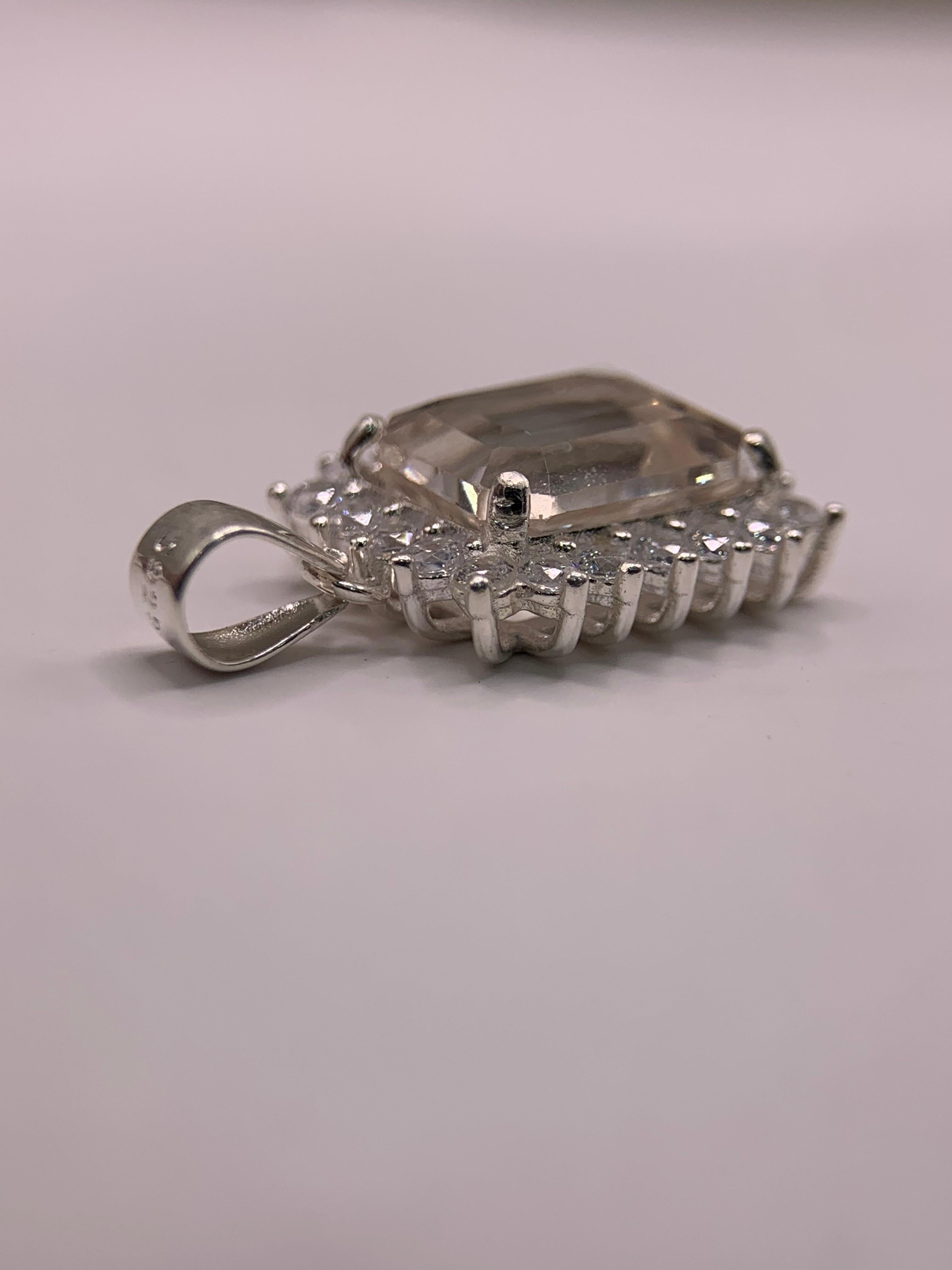 Light Brown Topaz Pendant