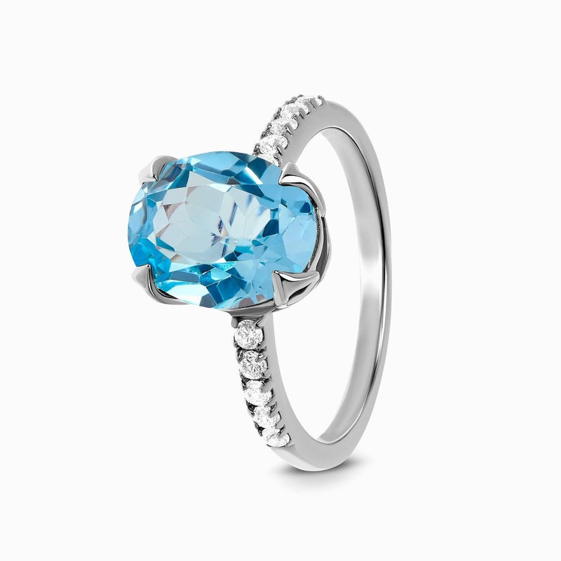 Blue Topaz Ring