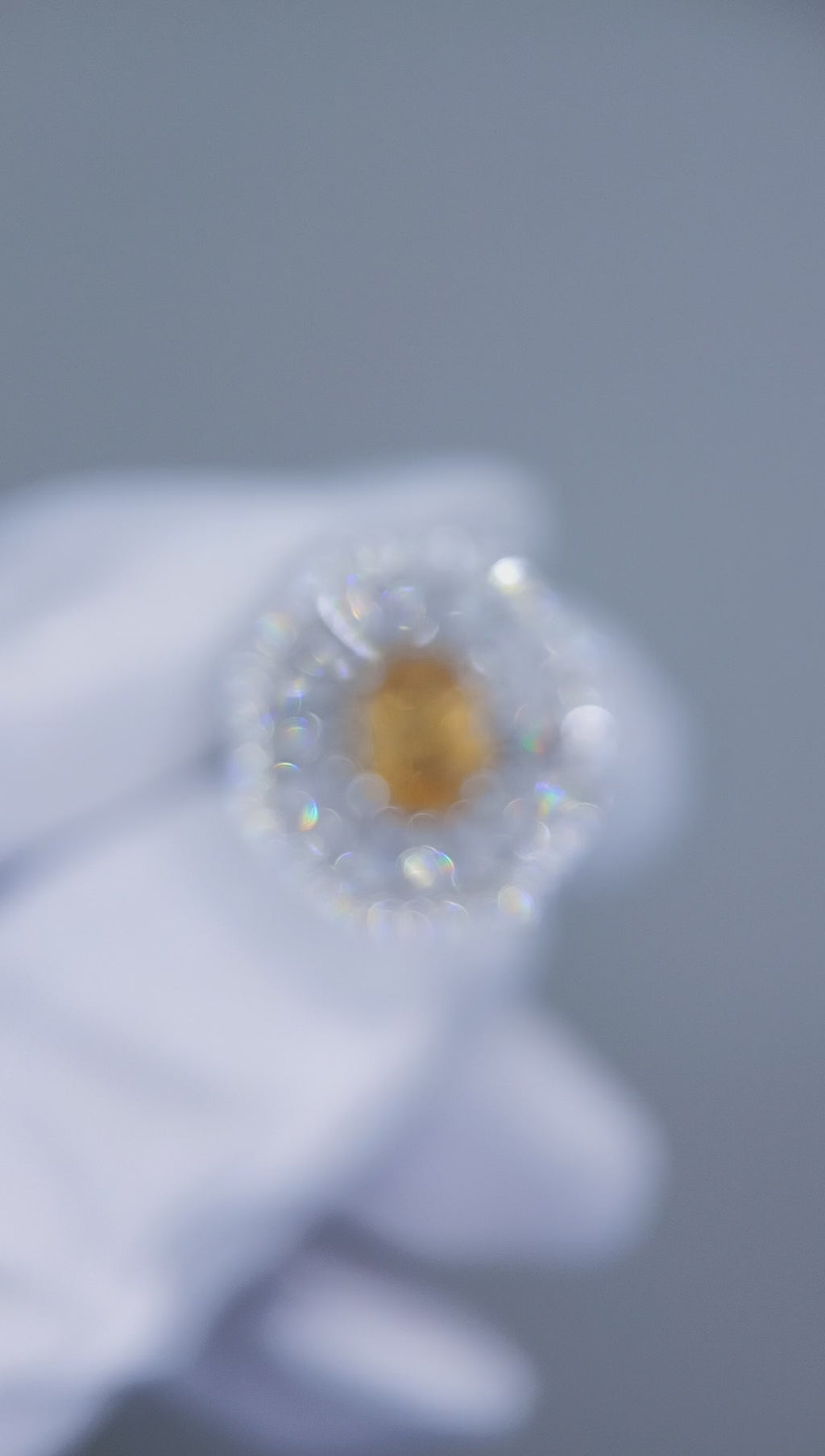 Hessonite Garnet ring