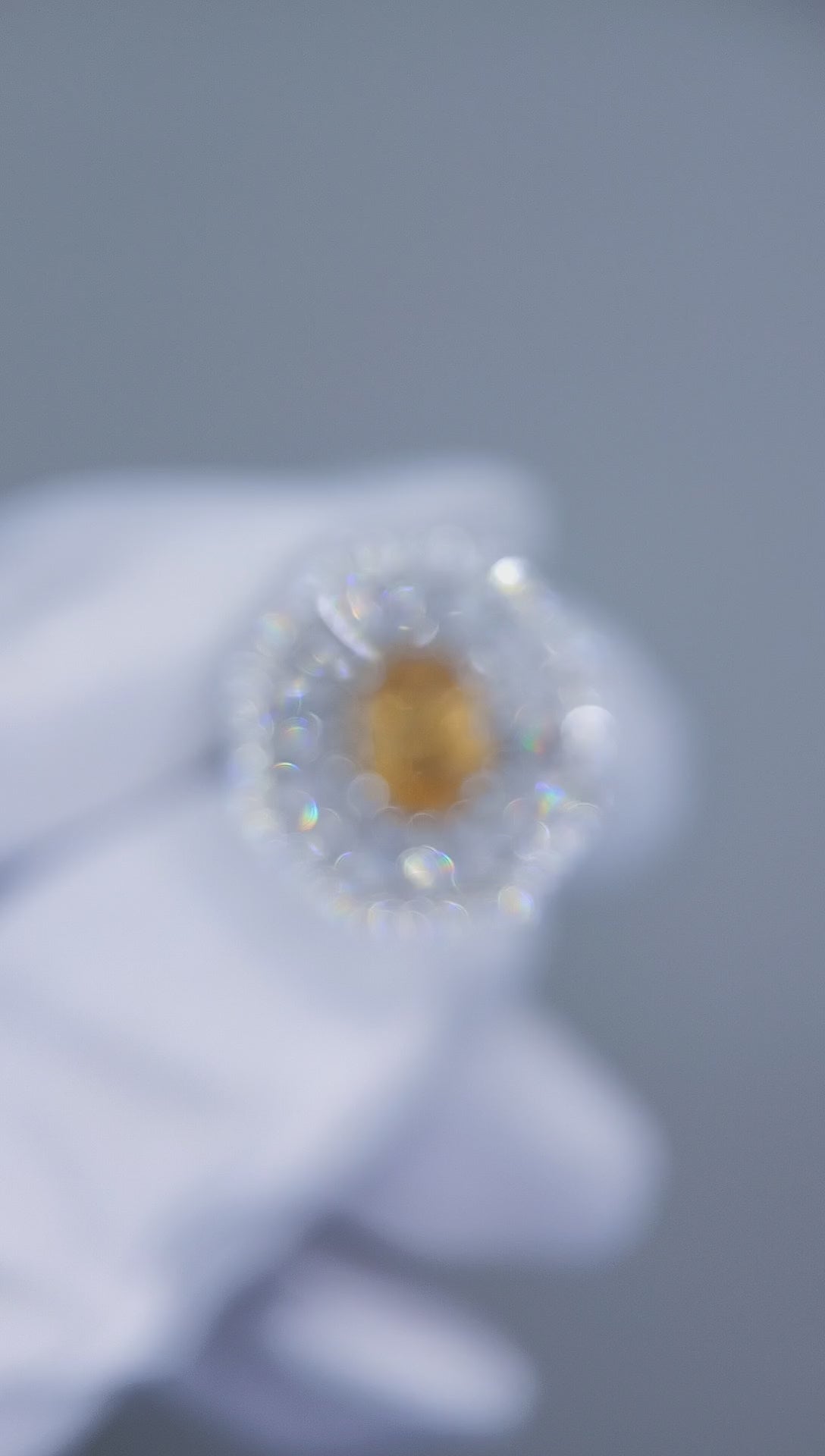 Hessonite Garnet ring