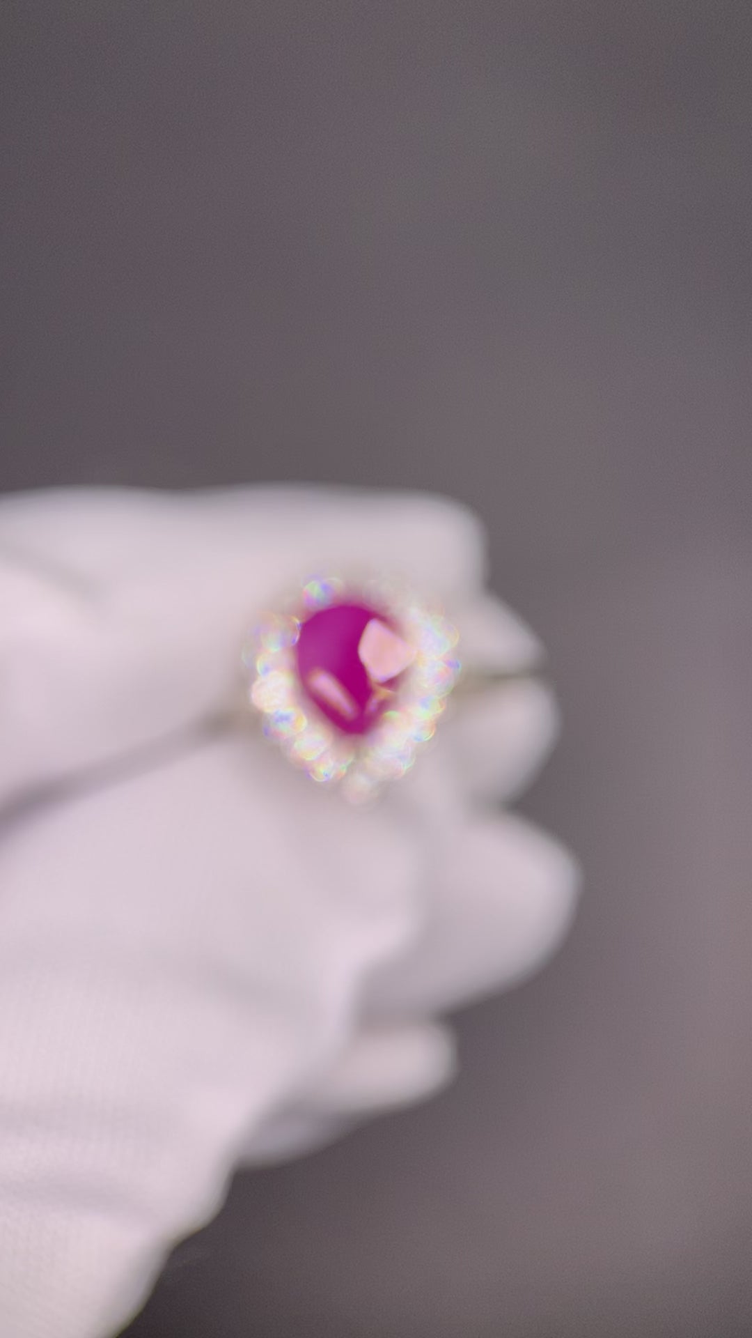 Pink Ruby Ring